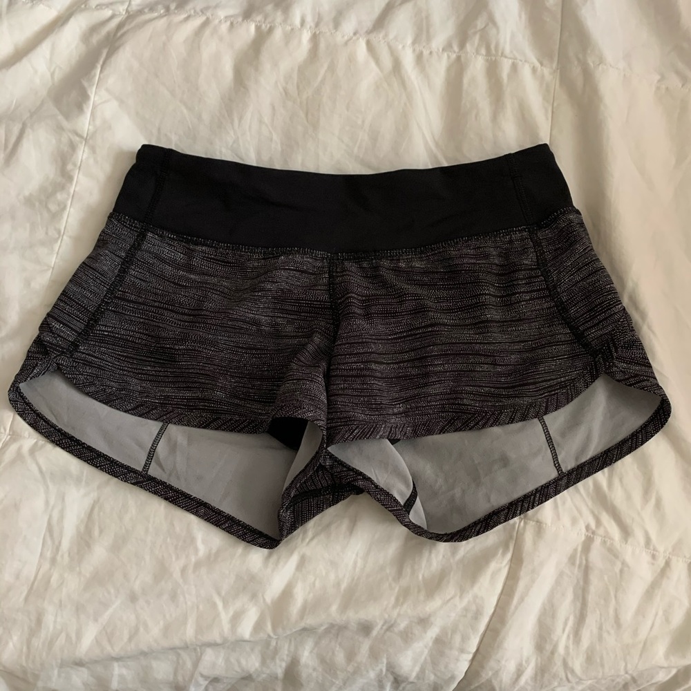 Black/Grey Speed Up Shorts 2.5” Size 2